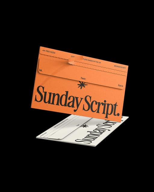 Sunday Script
