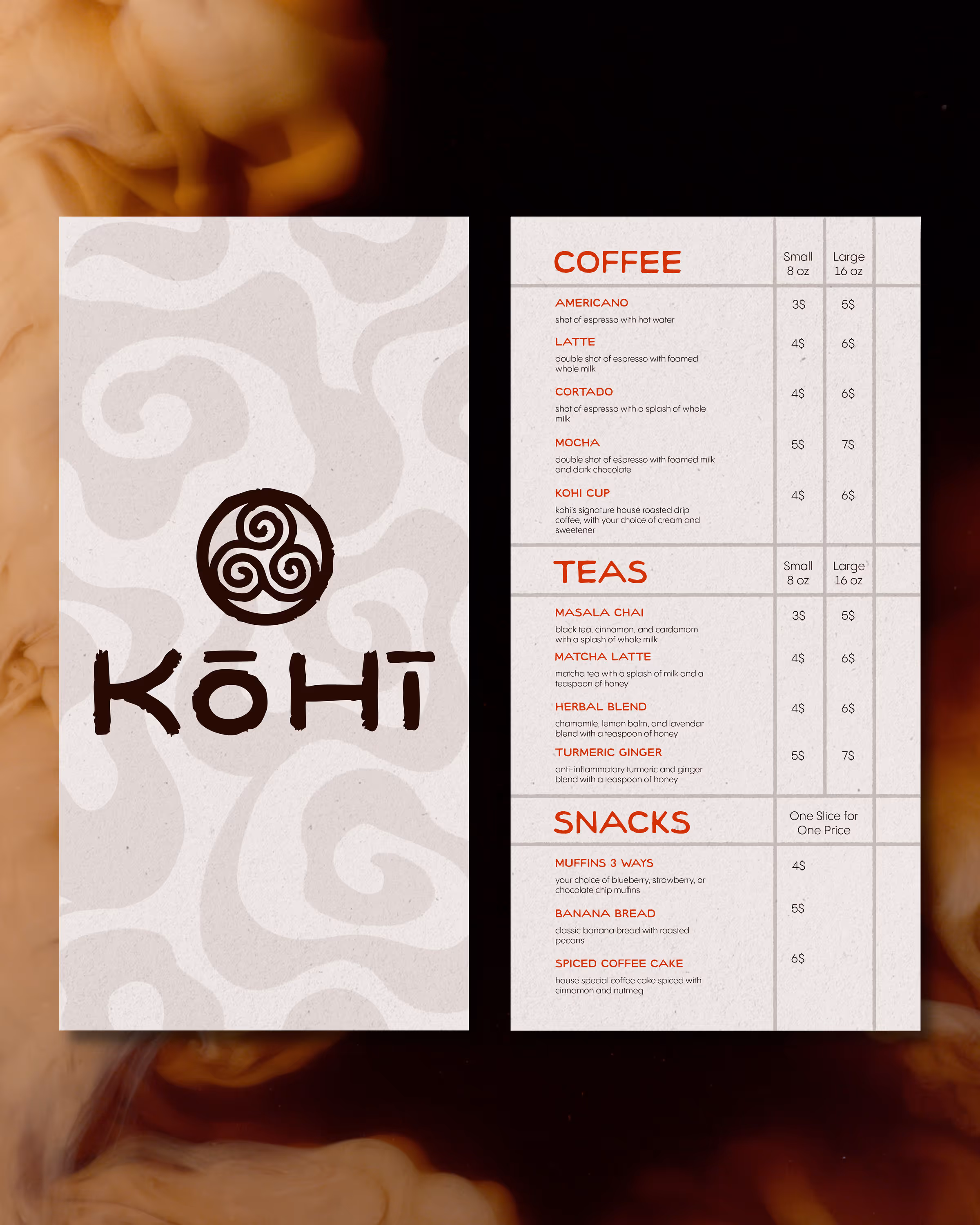 Kohi – Food & Beverage identity by designedbywyatt