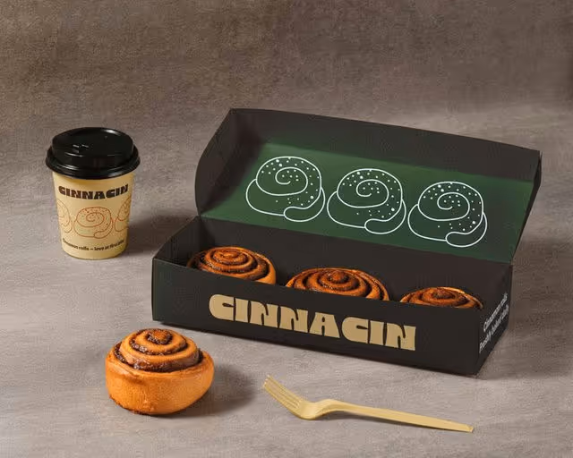 Cinnacin – Food & Beverage identity by melinsdesign, additional view 7 of 9