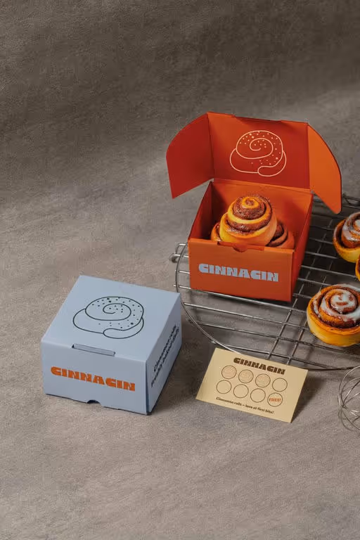 Cinnacin – Food & Beverage identity by melinsdesign, additional view 6 of 9