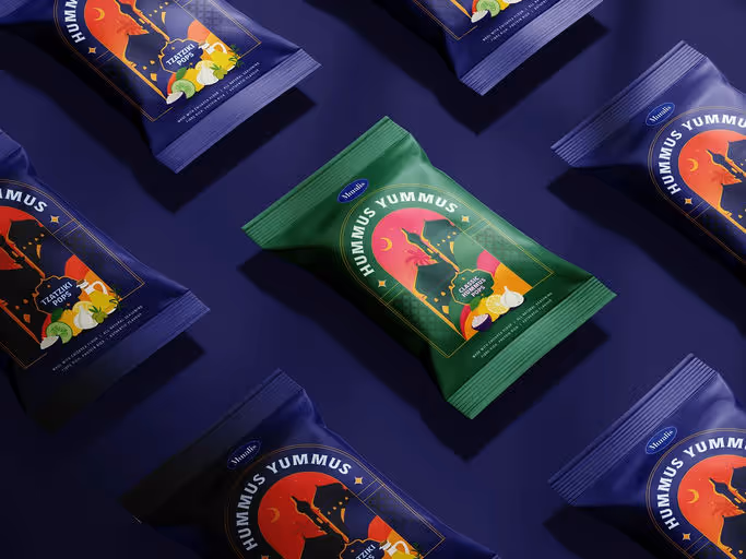 Hummus Yummus Packaging