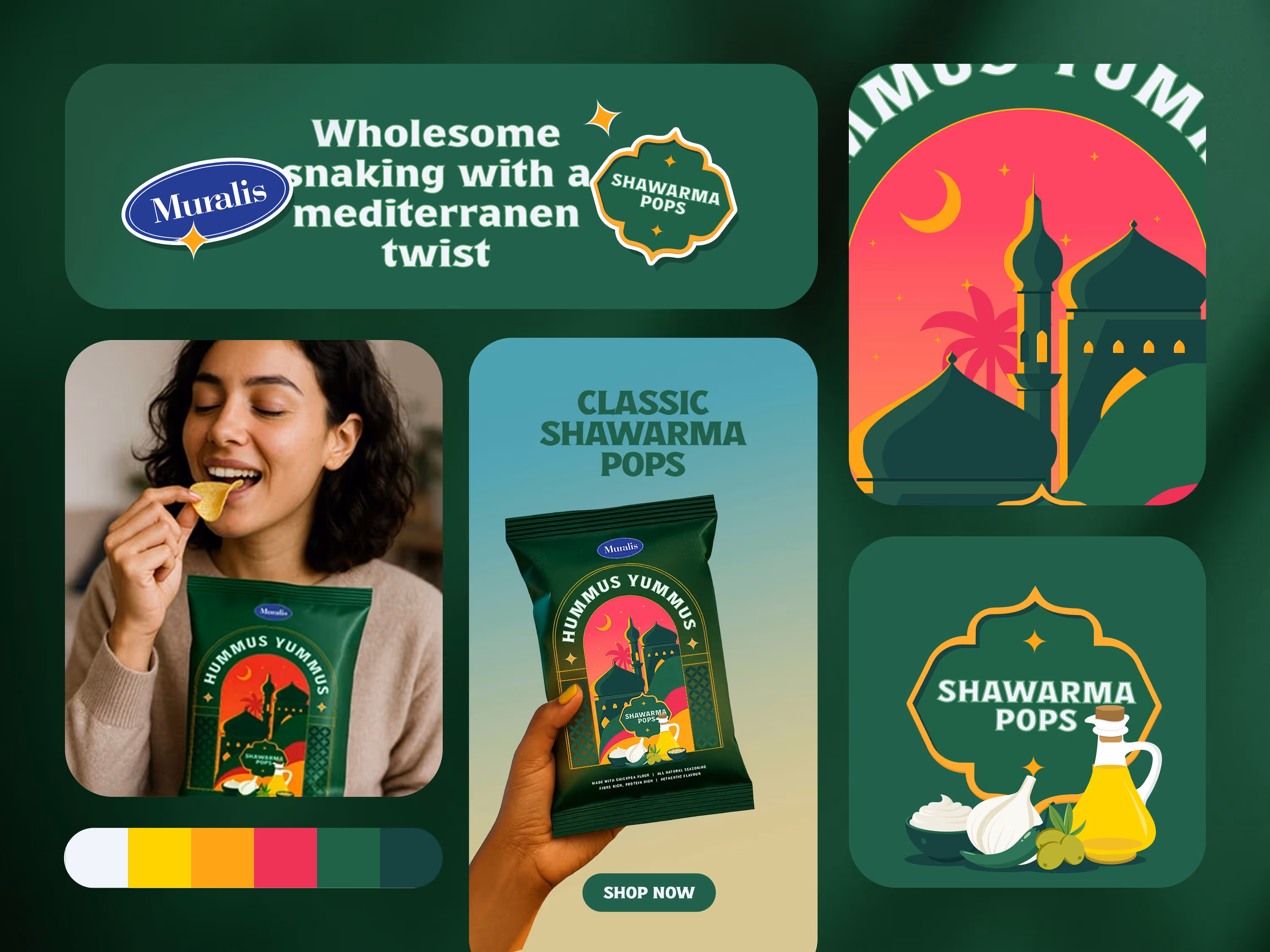 Hummus Yummus Packaging