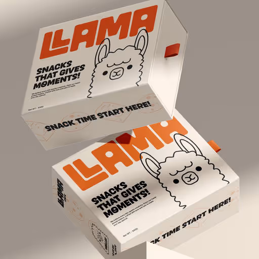 Llama cafe – Food & Beverage identity by sumit.branding, additional view 6 of 7