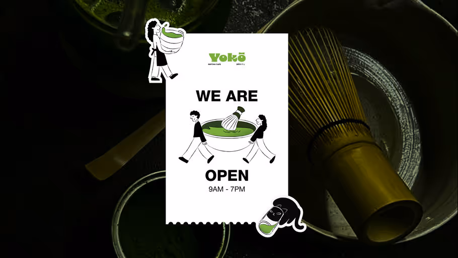 Yokõ Matcha Cafe – Food & Beverage identity by studiorevv, additional view 3 of 9