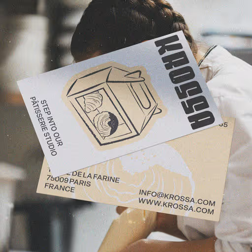 Krossa – Food & Beverage identity by Jeremiah Haastrup, additional view 4 of 9