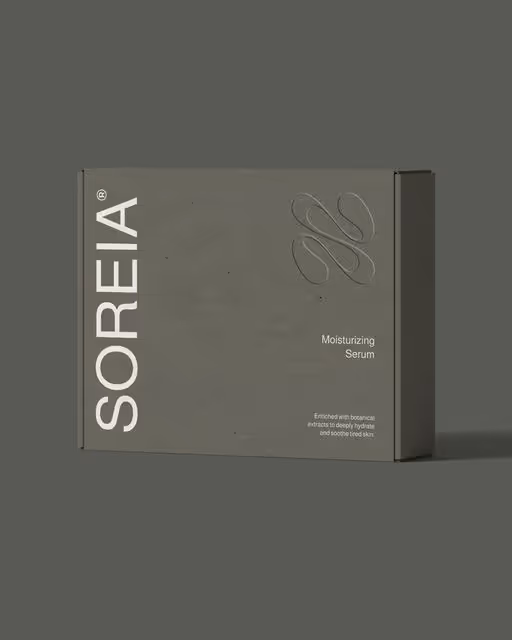 SOREIA® Branding & Packaging – Beauty & Personal Care identity by Creavora Studio, additional view 3 of 9