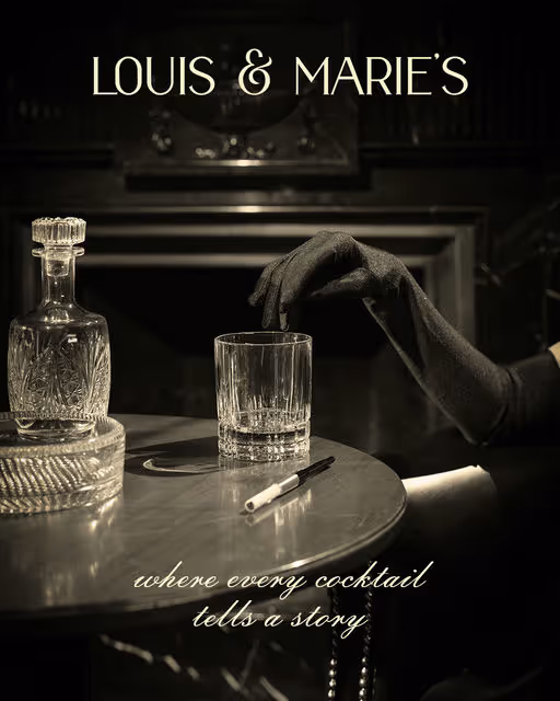 Louis and Marie's – Food & Beverage identity by Vasundhara, additional view 6 of 9