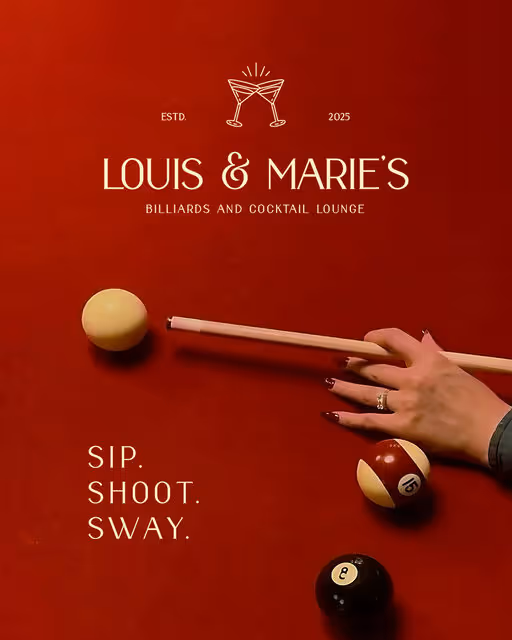 Louis and Marie's – Food & Beverage identity by Vasundhara, additional view 8 of 9