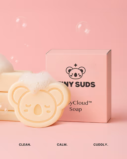 Tiny Suds – Beauty & Personal Care identity by shumenaz, additional view 3 of 9