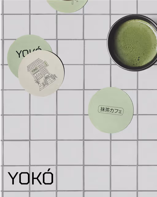 Yoko Matcha Cafe – Food & Beverage identity by nmi-creative, additional view 8 of 9
