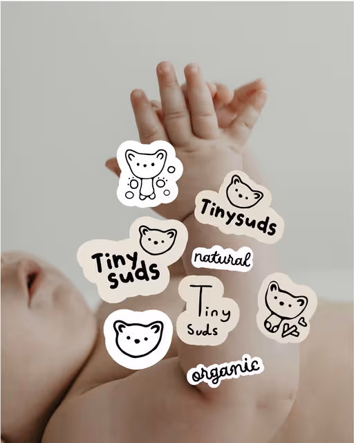 Tiny Suds – Beauty & Personal Care identity by nmi-creative, additional view 6 of 9