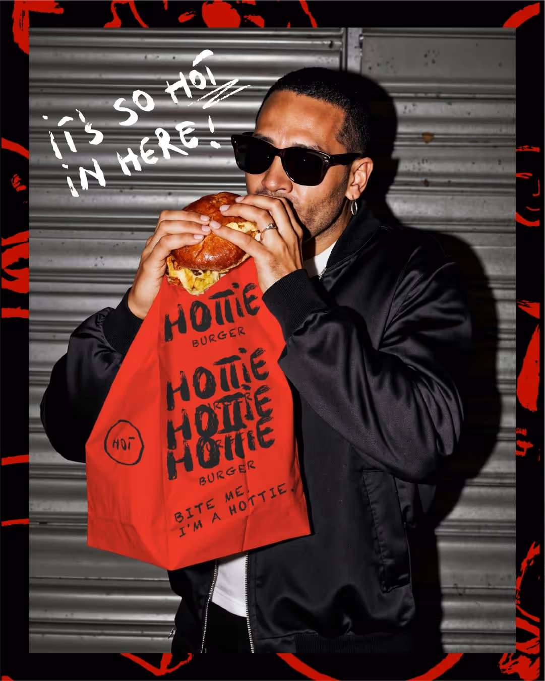 Hottie Burger – Food & Beverage identity by Monicathedesigner