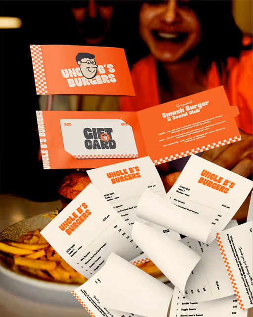 Uncle B's Burger – Food & Beverage identity by khushbu-parikh, additional view 5 of 9