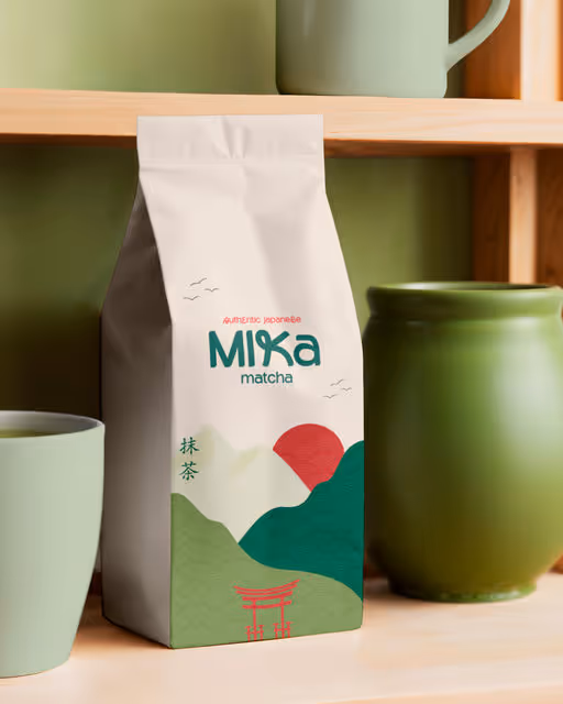 Mika Matcha – Food & Beverage identity by khushbu-parikh, additional view 5 of 9