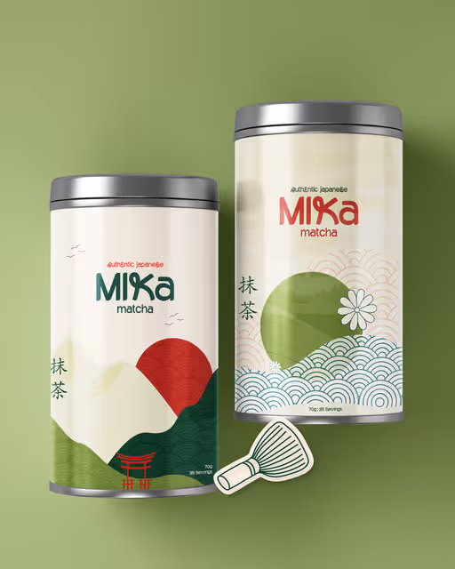 Mika Matcha – Food & Beverage identity by khushbu-parikh, additional view 4 of 9
