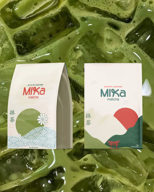 Mika Matcha – Food & Beverage identity by khushbu-parikh, additional view 7 of 9