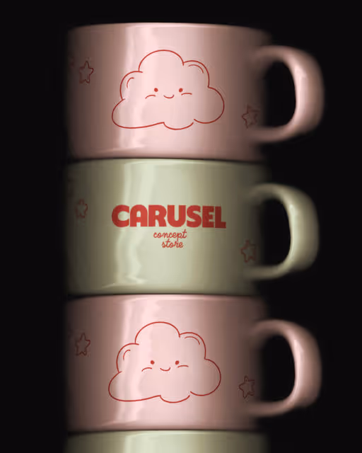 Carusel – Fashion & Apparel identity by Notblankdesigns, additional view 4 of 9