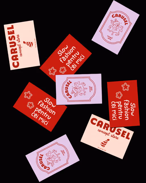 Carusel – Fashion & Apparel identity by Notblankdesigns, additional view 9 of 9