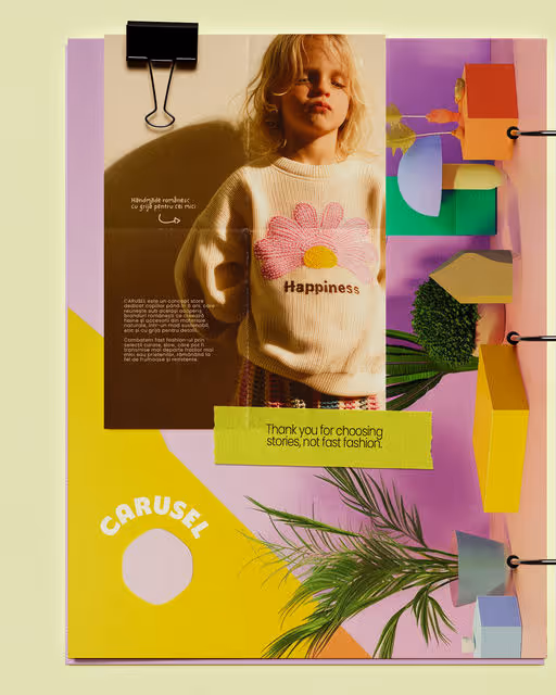 Carusel – Fashion & Apparel identity by Notblankdesigns, additional view 5 of 9