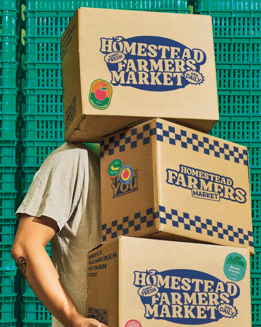 Homestead Farmers Market – Retail & Lifestyle identity by wesley-jpg, additional view 6 of 9