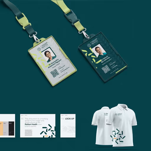Radiant Health Brand Identity