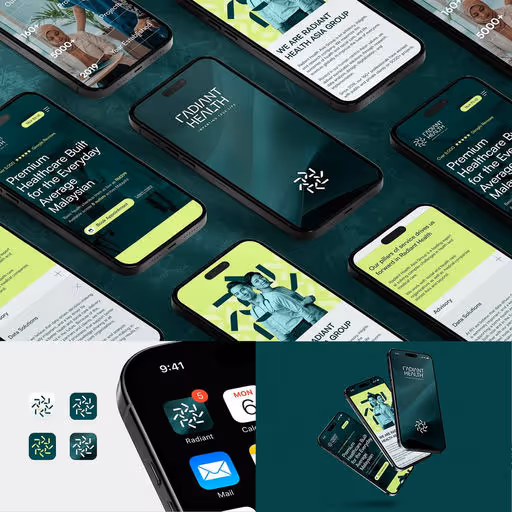 Radiant Health Brand Identity