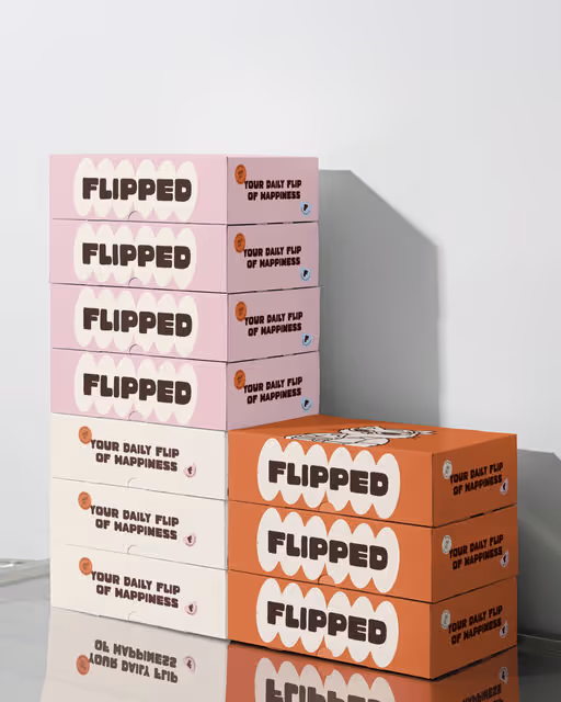 Flipped - Modern Pancake House – Food & Beverage identity by Arshmah Designs, additional view 5 of 9