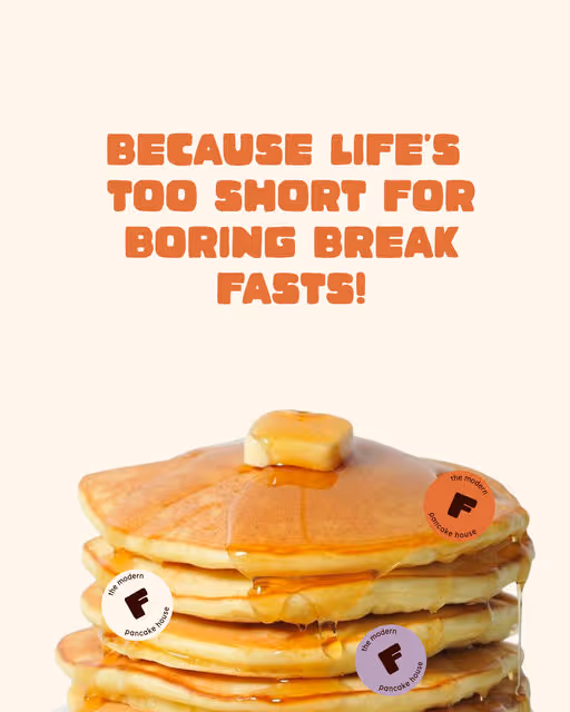 Flipped - Modern Pancake House – Food & Beverage identity by Arshmah Designs, additional view 9 of 9