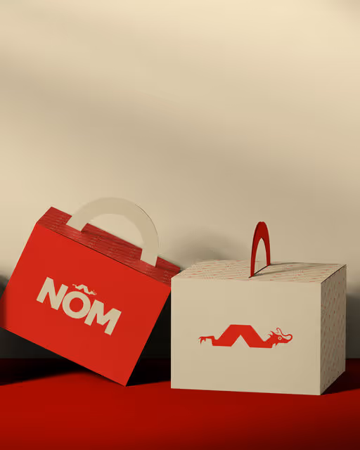 NÔM Vietnamese Restaurant – Food & Beverage identity by studiorevv, additional view 8 of 9