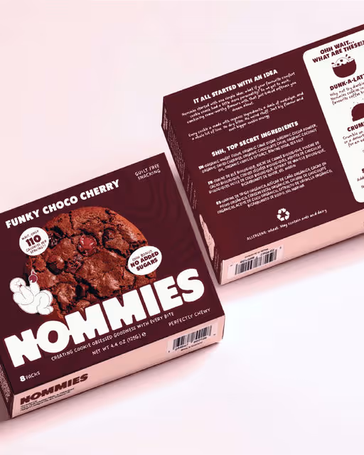 Nommies – Food & Beverage identity by Ayanna Peniston, additional view 6 of 8