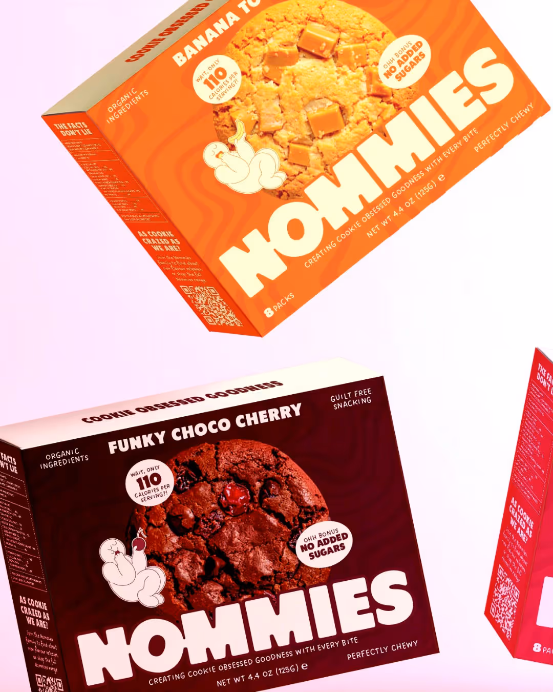 Nommies – Food & Beverage identity by Ayanna Peniston