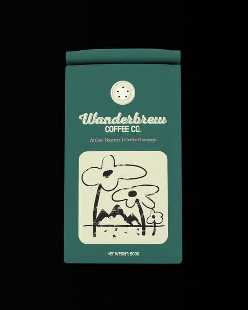 Wanderbrew Coffee Co. – Food & Beverage identity by AdamStav Studio, additional view 9 of 9