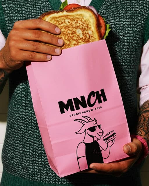MNCH Veggie Sandwiches – Food & Beverage identity by shumenaz, additional view 5 of 9