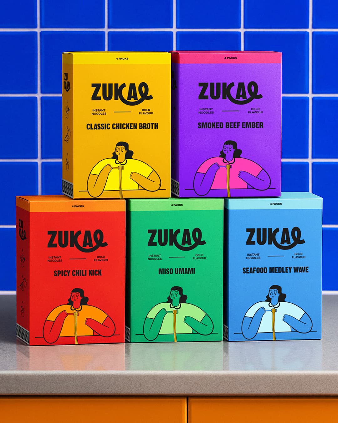 ZUKAE – Food & Beverage identity by shumenaz, additional view 9 of 9