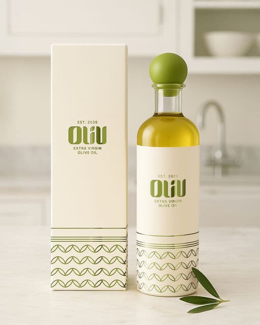 Oliv – Food & Beverage identity by shumenaz, additional view 2 of 9