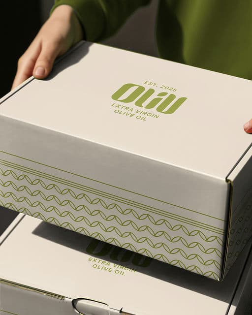 Oliv – Food & Beverage identity by shumenaz, additional view 5 of 9