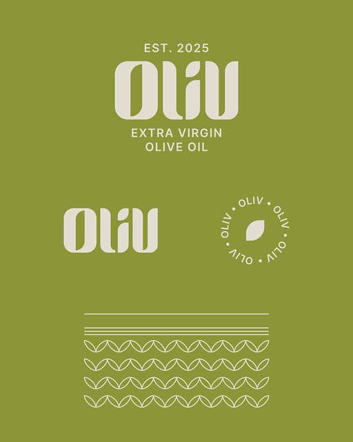 Oliv – Food & Beverage identity by shumenaz, additional view 9 of 9