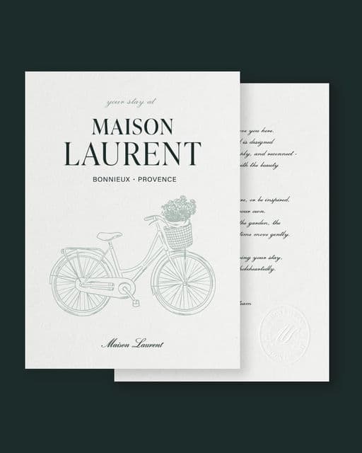Maison Laurent – Fashion & Apparel identity by ultramarinedesignstudio, additional view 6 of 6
