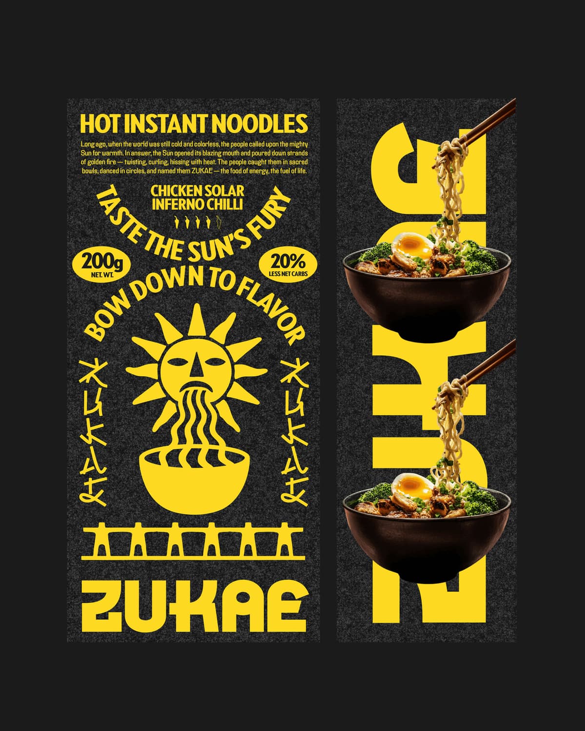 Zukae – Food & Beverage identity by tanjeena-design