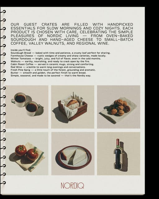 NORDIQ – Hospitality & Travel identity by Notblankdesigns, additional view 9 of 9