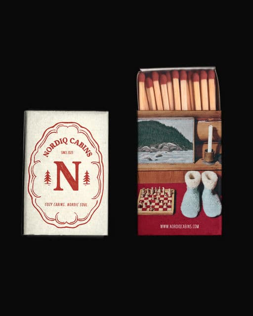 NORDIQ – Hospitality & Travel identity by Notblankdesigns, additional view 3 of 9