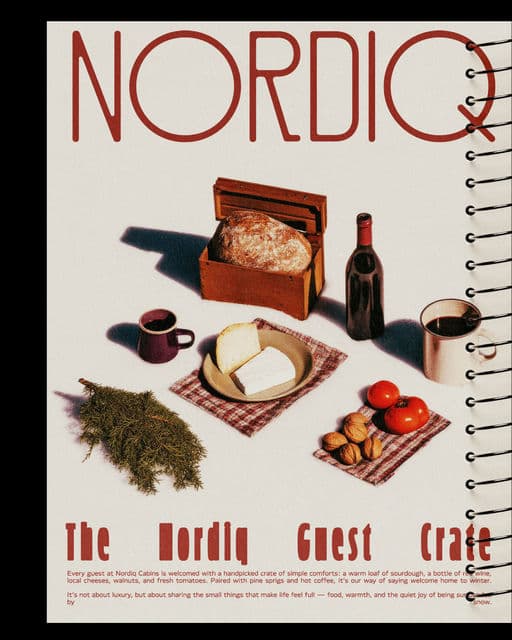 NORDIQ – Hospitality & Travel identity by Notblankdesigns, additional view 8 of 9