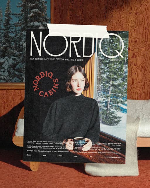 NORDIQ – Hospitality & Travel identity by Notblankdesigns, additional view 2 of 9
