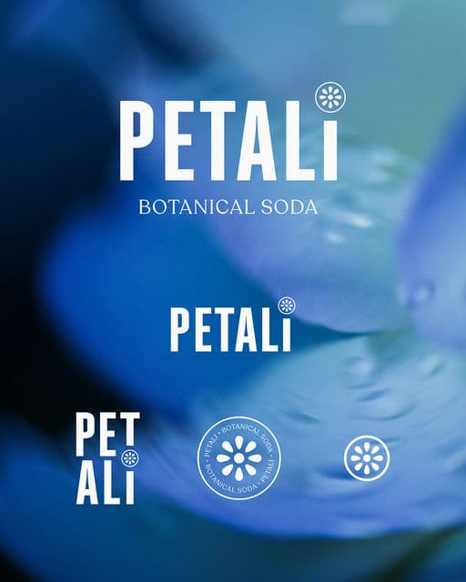 Petali Botanical Soda – Food & Beverage identity by shumenaz, additional view 9 of 9