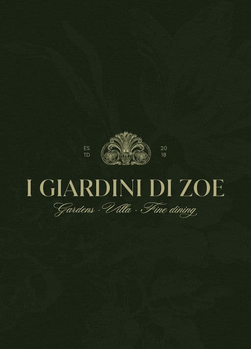 I Giardini di Zoe – Food & Beverage identity by ultramarinedesignstudio, additional view 3 of 9
