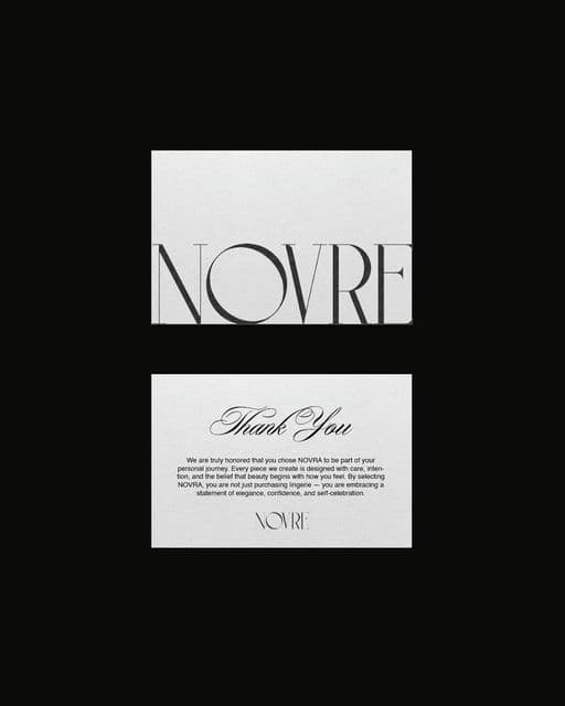 NOVRA – Fashion & Apparel identity by hichem-visuals, additional view 3 of 6