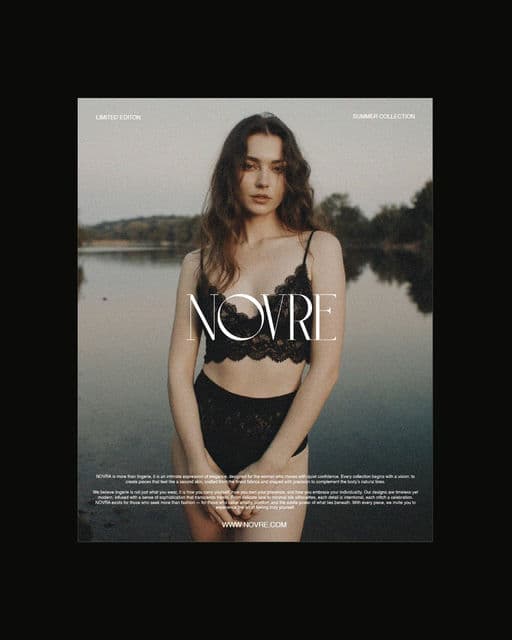 NOVRA – Fashion & Apparel identity by hichem-visuals, additional view 2 of 6