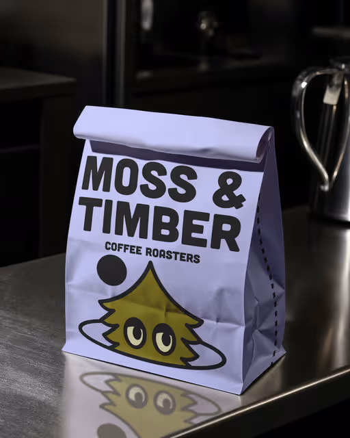 Moss & Timber Coffee Roasters – Food & Beverage identity by AdamStav Studio, additional view 2 of 9