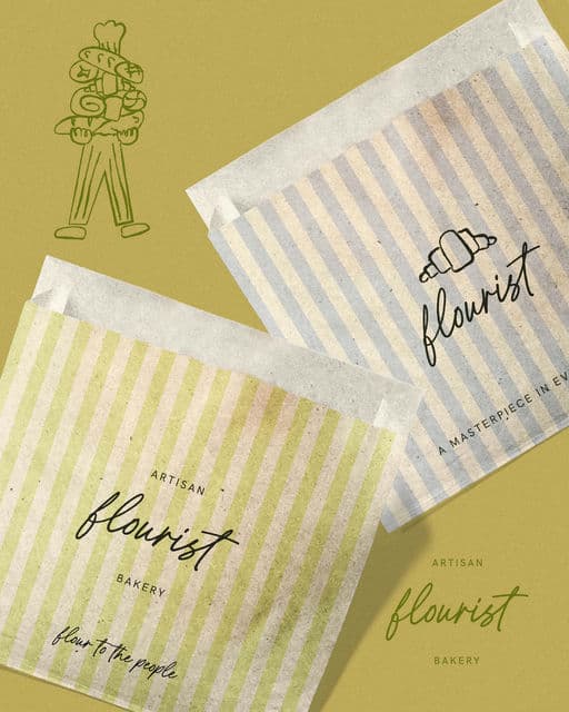 Flourist – Food & Beverage identity by mrkttnr, additional view 6 of 9