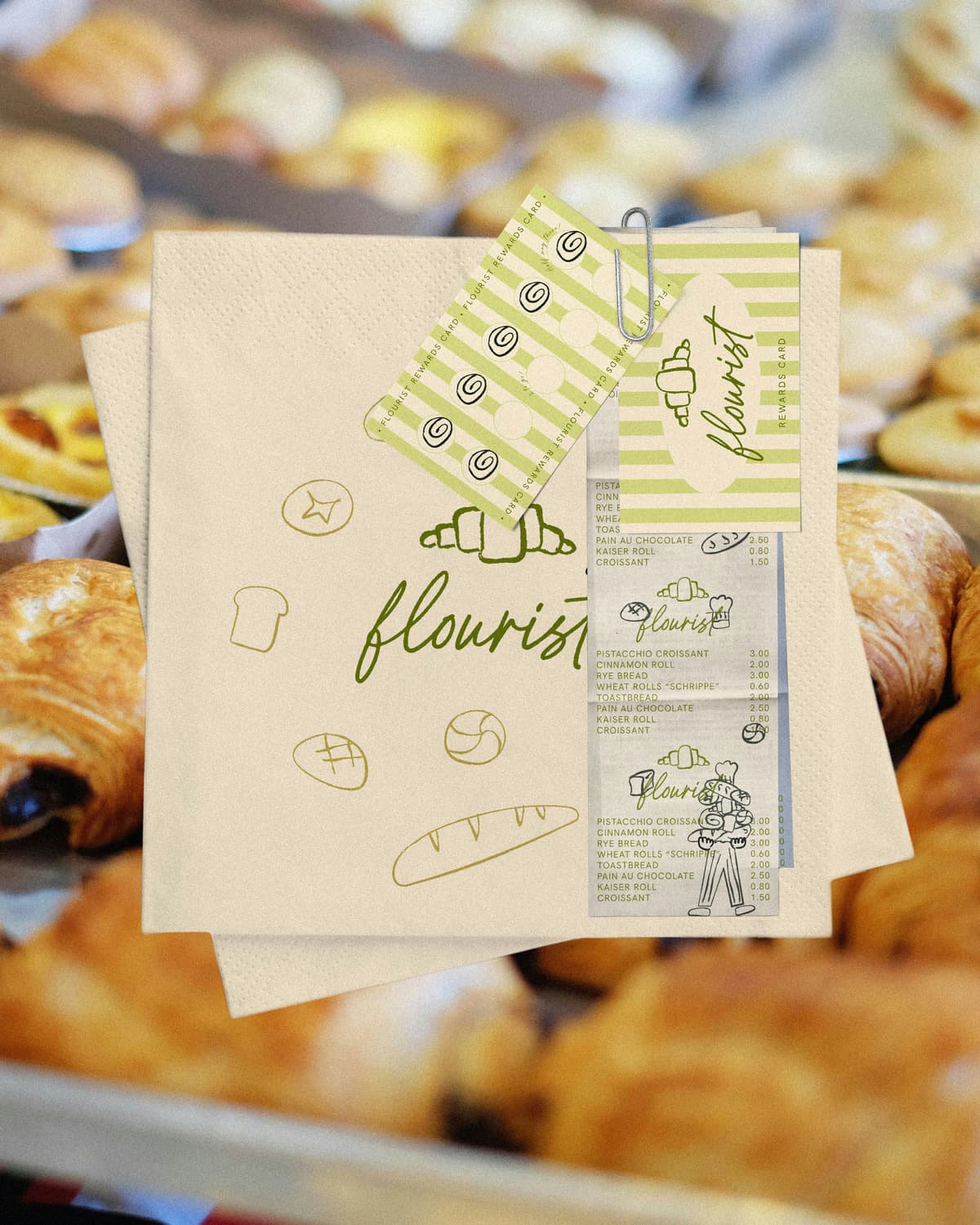Flourist – Food & Beverage identity by mrkttnr